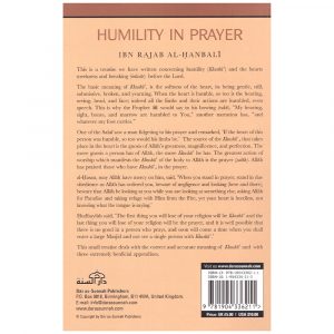 Humility in Prayer – Ibn Rajab Al-Hanbali