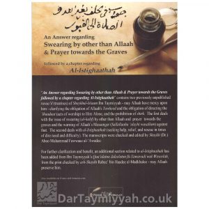 An Answer Regarding Swearing by Other than Allaah & Prayer Towards the Graves – Ibn Taymiyyah