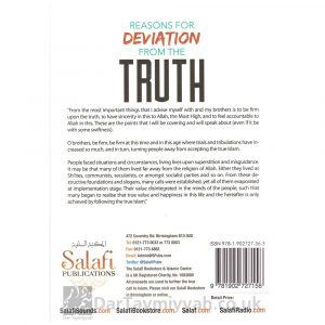 Reasons for Deviation from the Truth – Shaikh Rabee ibn Hadi al-Madkhali